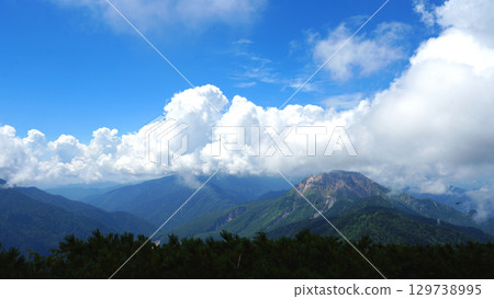 從西穗丸山眺望燒岳 129738995