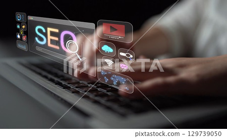 SEO Optimization and Digital Visibility Strategy Muxer 129739050