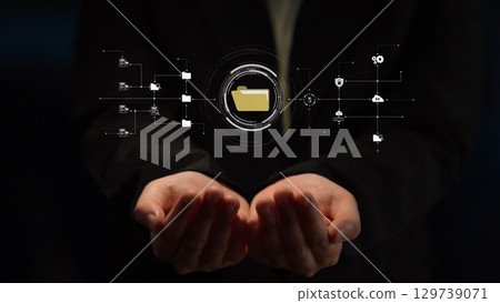 Folder-Based Digital Document Management Workflow Muxer 129739071