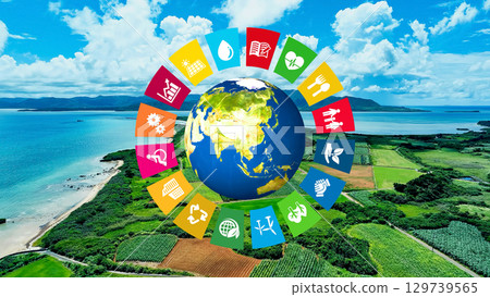 Global environment image SDGs Sustainable Global environment image SDGs Sustainable 129739565
