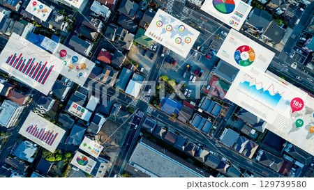 Cities and statistical graphs Cities and statistical graphs 129739580