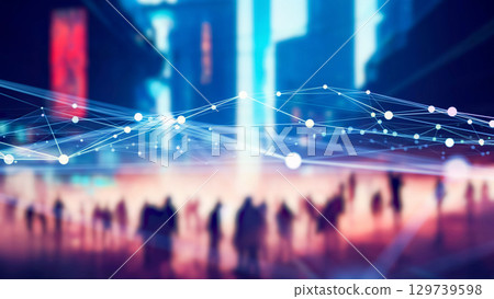 未來城市中的人與網絡 129739598
