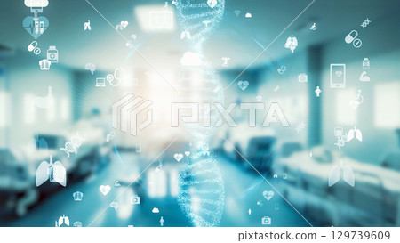 Hospital and gene therapy image 129739609
