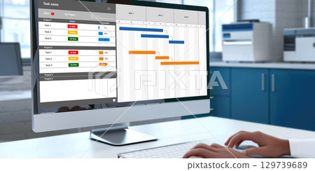 Project planning software for brisk business project management 129739689