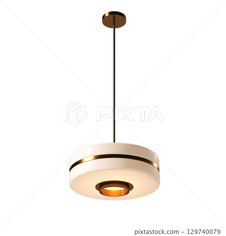 chandelier on the ceiling isolated on transparent background, hanging lamp, pendant light, 3D illustration, cg render chandelier on the ceiling isolated on transparent background, hanging lamp, pendant light, 3D illustration, cg render 129740079