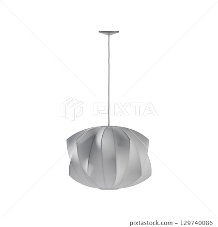 chandelier on the ceiling isolated on transparent background, hanging lamp, pendant light, 3D illustration, cg render chandelier on the ceiling isolated on transparent background, hanging lamp, pendant light, 3D illustration, cg render 129740086