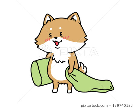 昏昏欲睡的柴犬 129740183