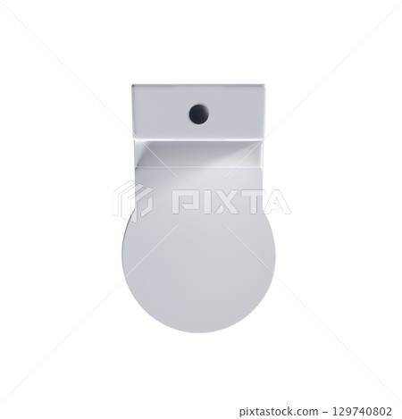 Lavatory pan isolated on a transparent background, bidet, 3D illustration, and CG render Lavatory pan isolated on a transparent background, bidet, 3D illustration, and CG render 129740802