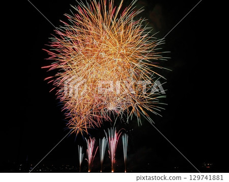 Echizen City Summer Festival Fireworks Display 129741881