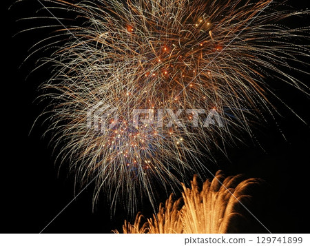 Echizen City Summer Festival Fireworks Display 129741899