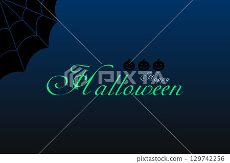 Halloween Graveyard Silhouette with Moon and Flying Bats Halloween Graveyard Silhouette with Moon and Flying Bats 129742256