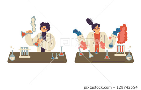 Engaging Chemistry Experiments Featuring a Variety of Colorful and Exciting Reactions Engaging Chemistry Experiments Featuring a Variety of Colorful and Exciting Reactions 129742554