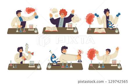 Dynamic and Engaging Laboratory Scenes Showcasing the Work of Passionate Scientists Dynamic and Engaging Laboratory Scenes Showcasing the Work of Passionate Scientists 129742565