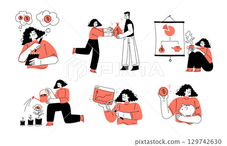 Engaging in Creative Team Collaboration and Project Activities Through Illustrations and Visuals Engaging in Creative Team Collaboration and Project Activities Through Illustrations and Visuals 129742630