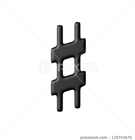 Sharp 3D icon 129742676