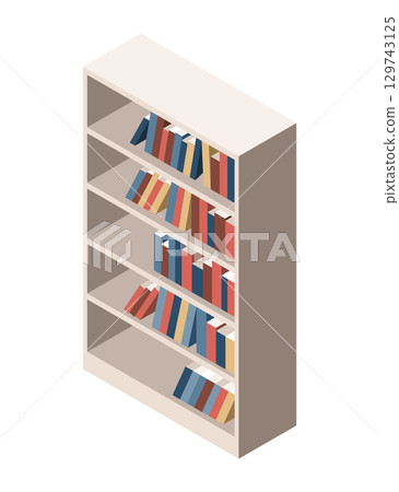 Isometric interior furniture, icon. Home decoration element or accessory. Decorative household symbol. Cartoon vector illustration Isometric interior furniture, icon. Home decoration element or accessory. Decorative household symbol. Cartoon vector illustration 129743125