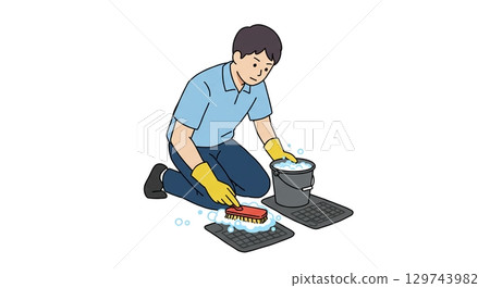 感覺棒極了!仔細清潔你的汽車腳墊 感覺棒極了!仔細清潔你的汽車腳墊 129743982