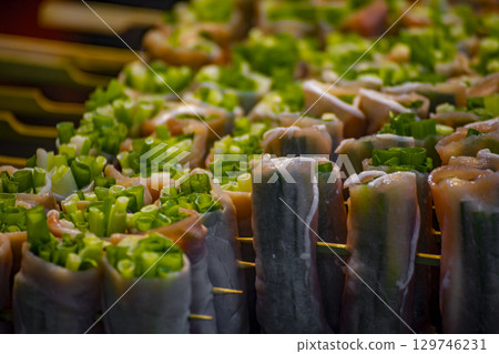 傳統風味：串烤食材 129746231