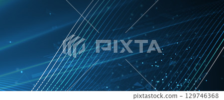 Template for abstract high technology and science background 129746368