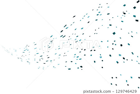 Confetti, 16 blue-green, 9 waves 50 Confetti, 16 blue-green, 9 waves 50 129746429