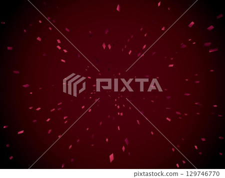 五彩紙屑，11 酒紅色 B，2 眼睛 - 100 129746770