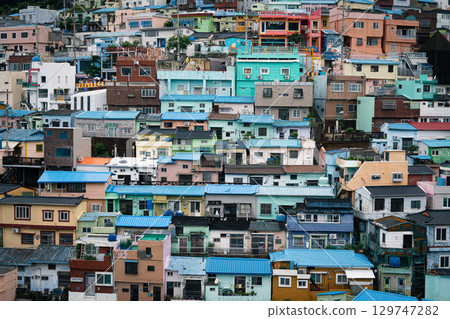 Colorful buildings in Gamcheon Culture Village Colorful buildings in Gamcheon Culture Village 129747282