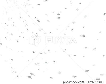 五彩紙屑，6 白色，剩下 4 日圓 - 1-1-1 129747309