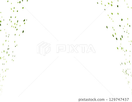 五彩紙屑，4 黃綠色，7 垂直 129747437