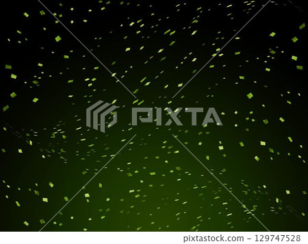 Confetti, 4 yellow-green B, 10 waves 129747528