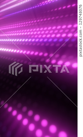 Abstract glowing pink LED light pattern with...-插圖素材 [129748076] - PIXTA圖庫