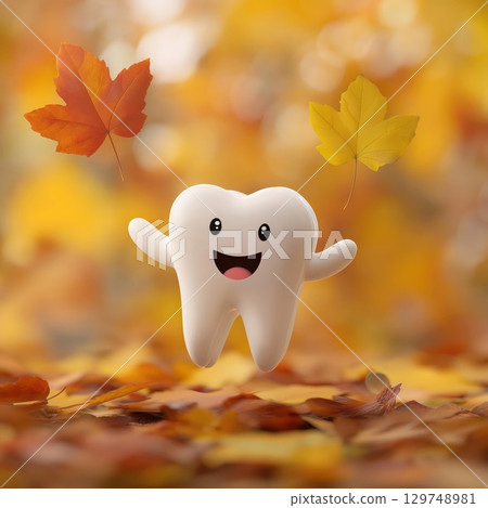 Happy Tooth Fall Happy Tooth Fall 129748981
