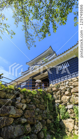 The ruins of Hamamatsu Castle, where Tokugawa Ieyasu rose to power 129749866