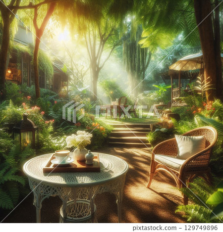 咖啡桌的寂靜 129749896