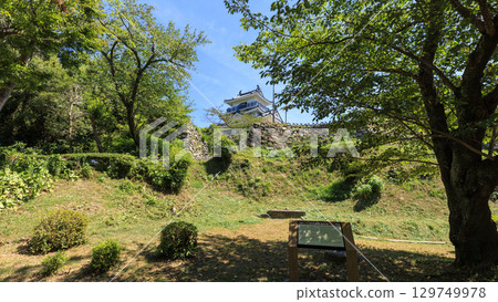 The ruins of Hamamatsu Castle, where Tokugawa Ieyasu rose to power 129749978