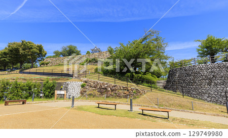 The ruins of Hamamatsu Castle, where Tokugawa Ieyasu rose to power 129749980