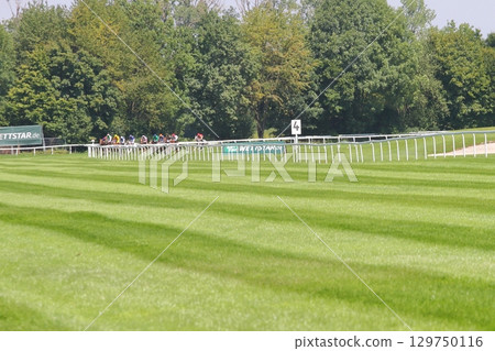 Races at the Munich-Riem Racecourse 129750116
