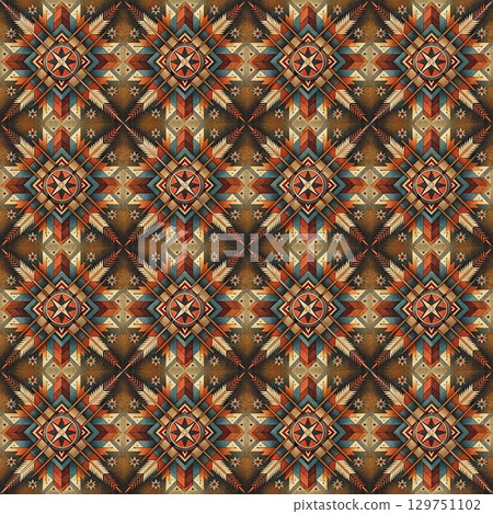 seamless pattern, graphic vector background, copy space wallpaper 129751102