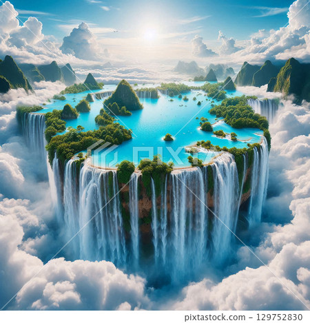 Emerald Garden in the Sky 129752830