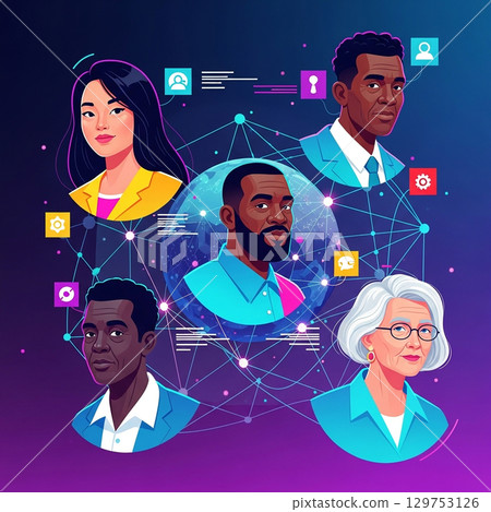 Society envisioned by networks 129753126