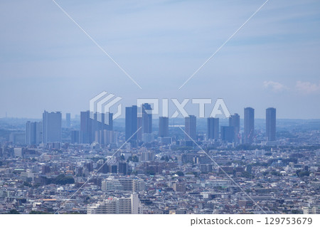 從惠比壽看到的晴空塔的街景 的標籤 129753679