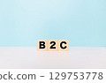B2C Block Letters 129753778