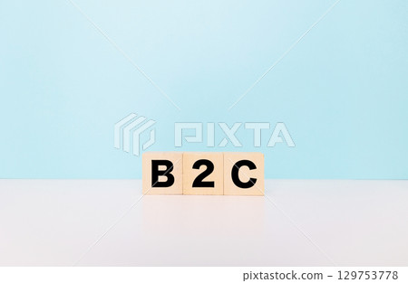B2C Block Letters 129753778