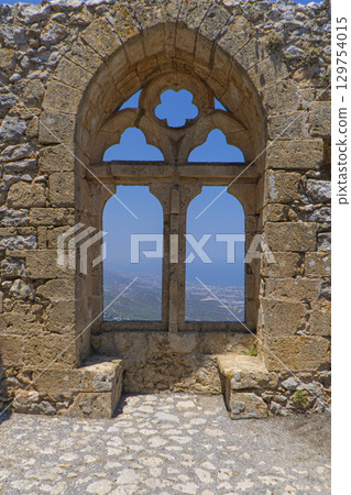 Photo of the Queen's Window in St. Hilarion Castle, Turkish Republic of Northern Cyprus 129754015