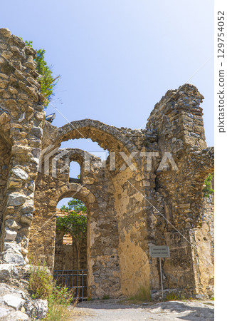 Photo of the ruins of St. Hilarion Castle in the Turkish Republic of Northern Cyprus 129754052