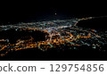 Hakodate night view with a crescent moon 2 129754856
