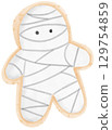 Mummy cookie 129754859
