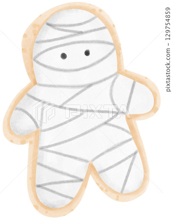 Mummy cookie 129754859