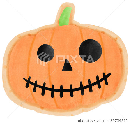 Pumpkin cookie 129754861