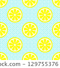 檸檬重複點無縫圖案圖解 檸檬重複點無縫圖案圖解 129755376