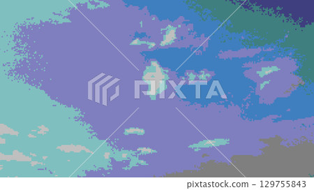 Pixel art born from the sky 129755843